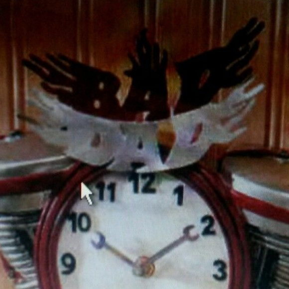 bad dad clock THIS MUSCLE CLOCK HANG IT IN THE OFFice NEW VINTAGE 2001 - Picture 2 of 3